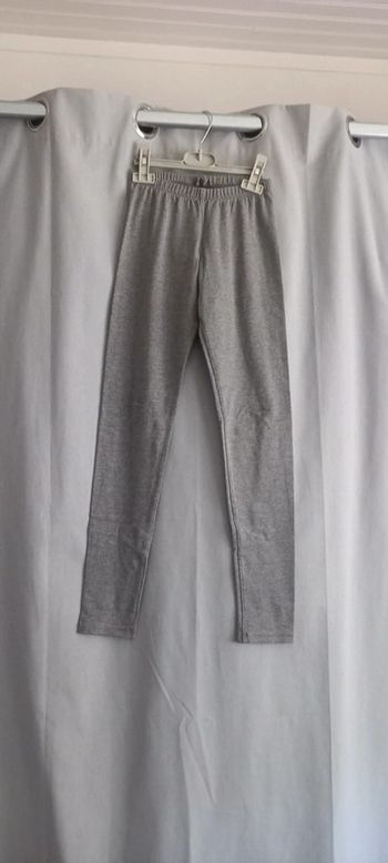 Legging gris 10 ans