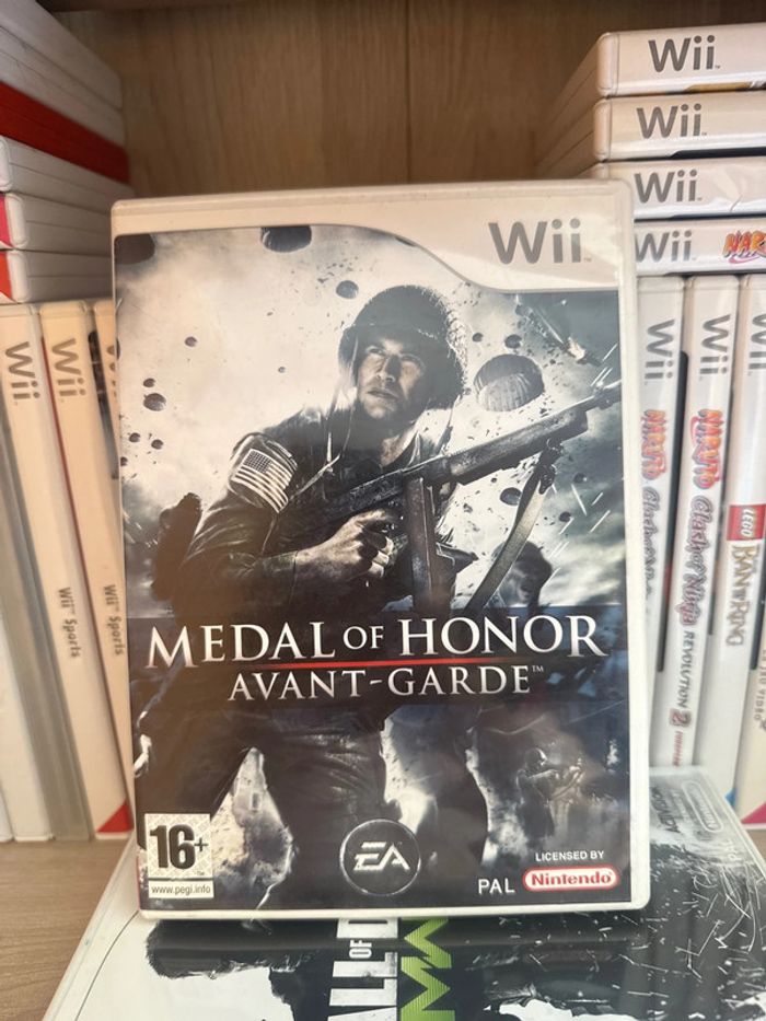 Medal of honor avant - garde jeu Wii guerre