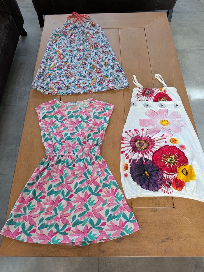 Lot de 3 robes été taille 10 ans
