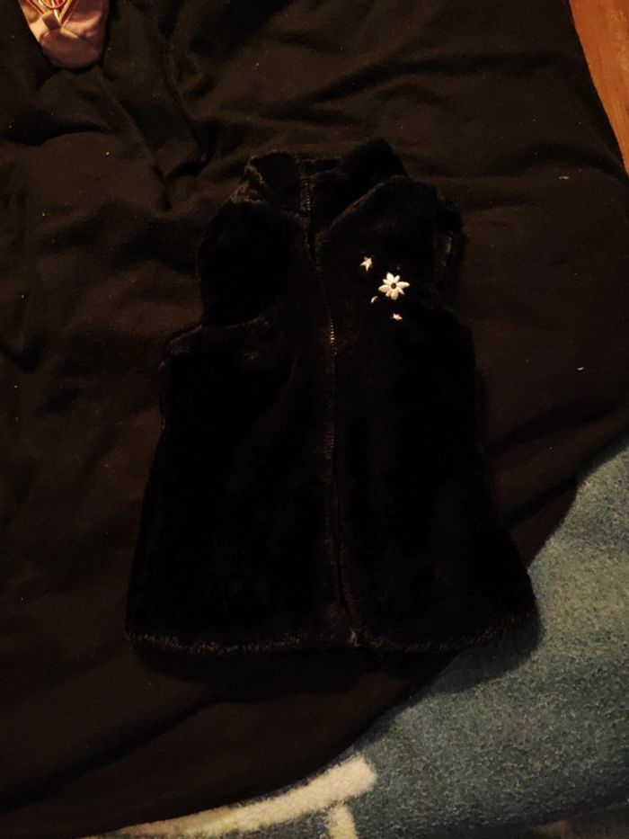 Veste sans manches noire