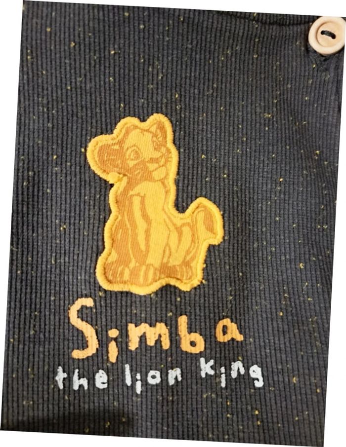 Salopette Lion King Simba Disney 2 ans/24 mois - photo numéro 2