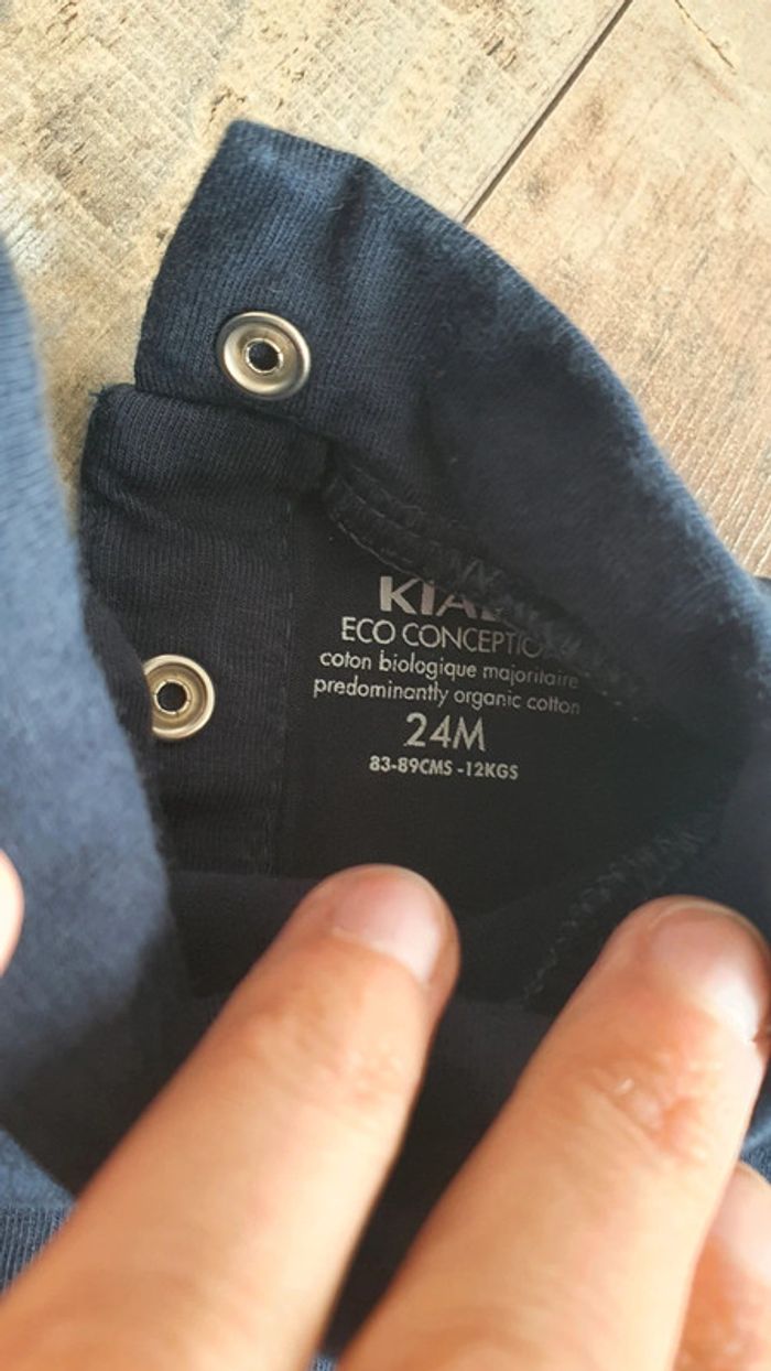 T-shirt kiabi 24 mois en très bon état - photo numéro 3
