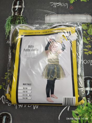Costume carnaval petite abeille
