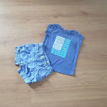 🩷 Ensemble tee-shirt MC short TAO/Kidkanaï #emyfleury_4ansfille