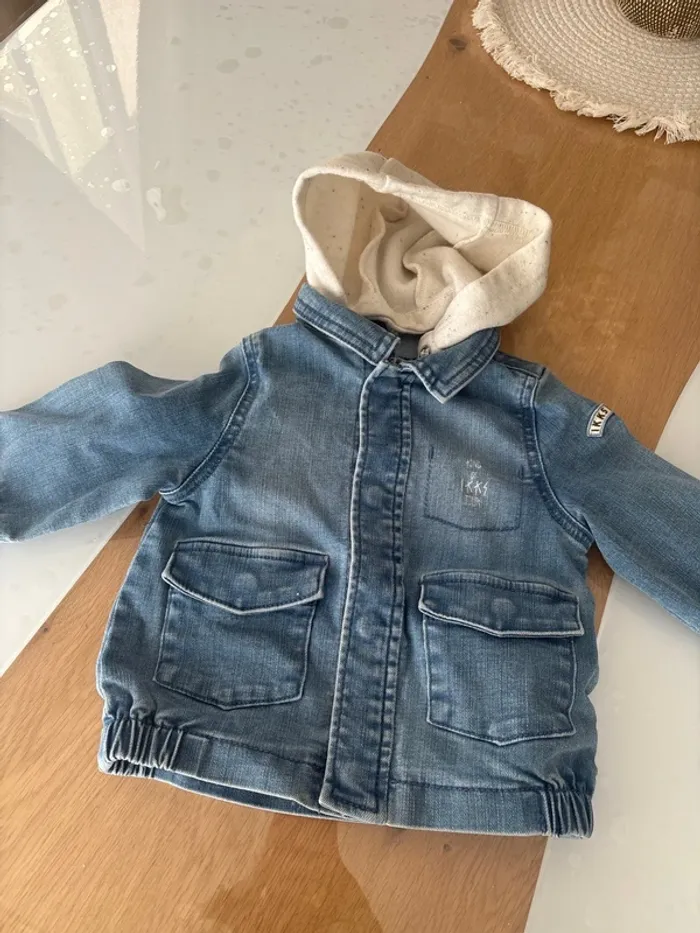 Veste en jean garçon