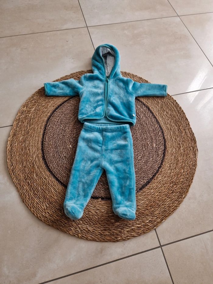 Joli ensemble doux mixte taille 3 mois