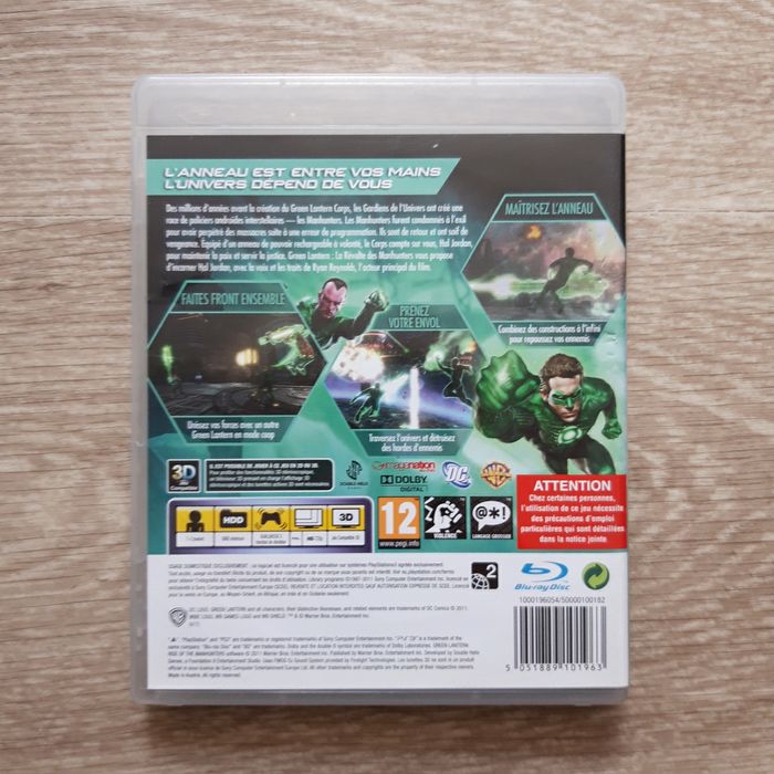 Green lantern jeu PS3 - photo numéro 2
