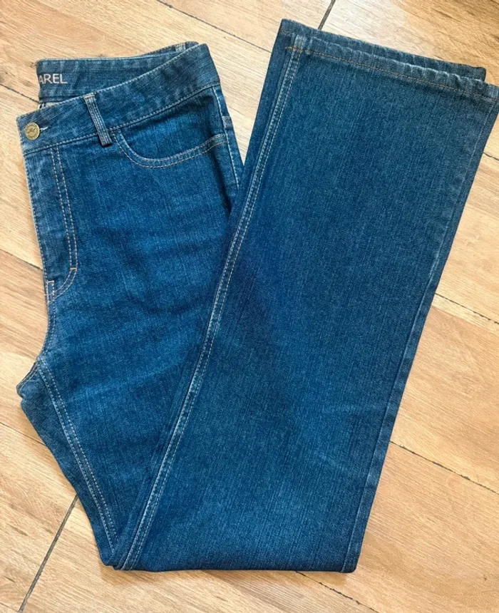 Jean Femme Roberto Verino – Taille M – Détails Sequins Argentés – Très Bon État - photo numéro 9