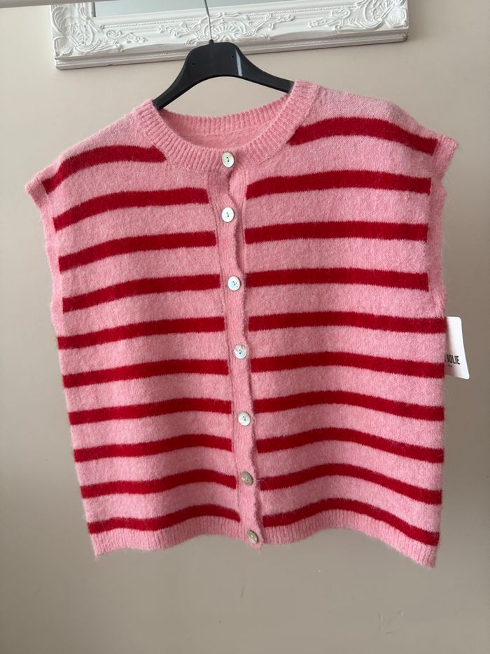 Cardigan rouge