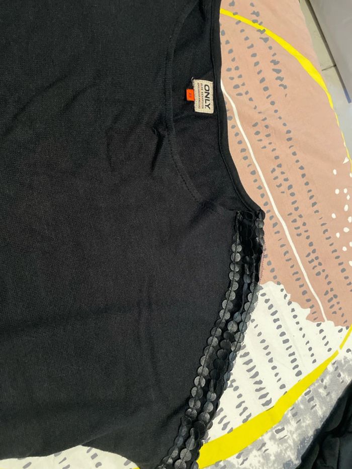 Tee shirt Only femme Noir - photo numéro 2