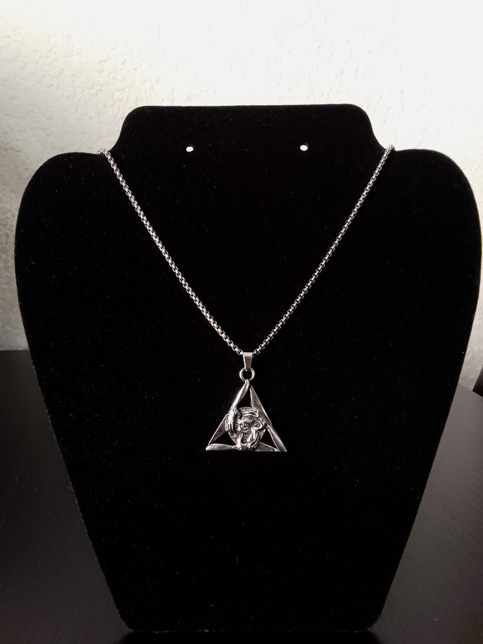 Chaîne + pendentif égyptien - photo numéro 4