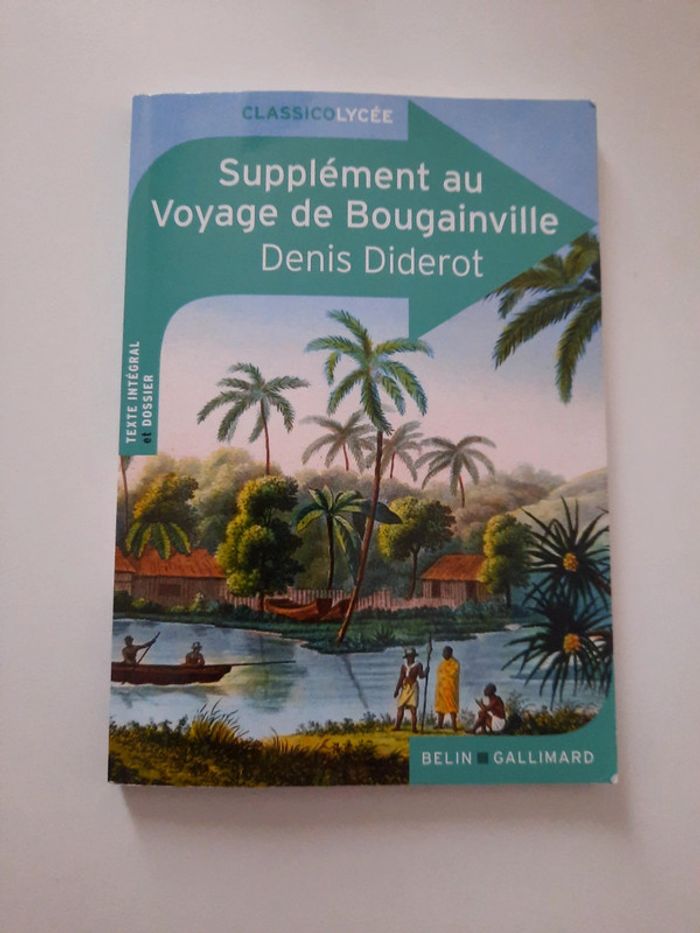 Livre Supplément au voyage de Bougainville