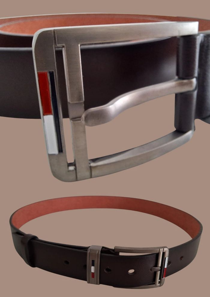Ceinture aux couleurs de la France cuir PU 125 CM-Marron - photo numéro 10