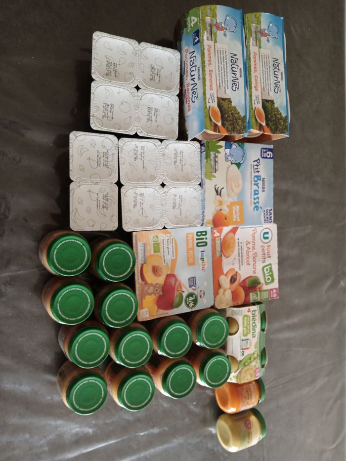 Lot alimentaire bébé
