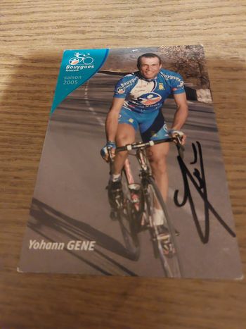 Coureurs cyclismes yohann gene 