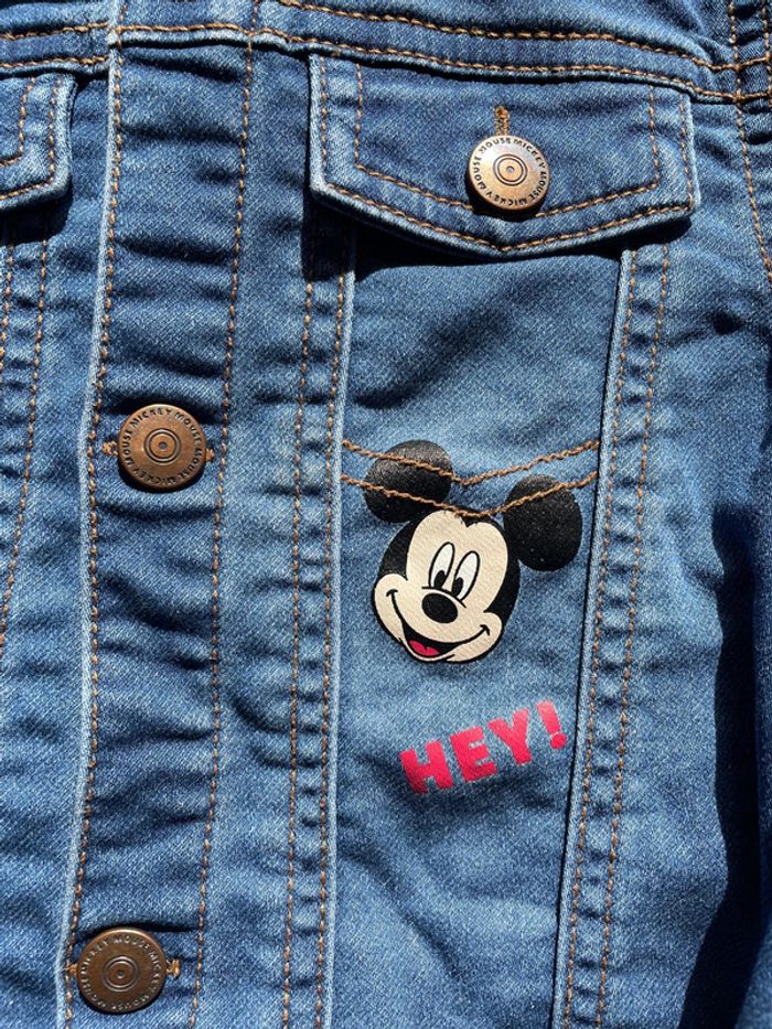 Veste jean Mickey bébé garcon 24 mois - photo numéro 2