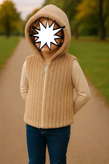 🥰Veste à capuche Shein Toute douce Taille 7ans🥰