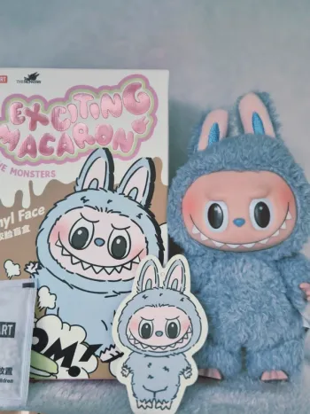 Labubu The Monsters – Exciting Macaron Series Blue Salt Coconut