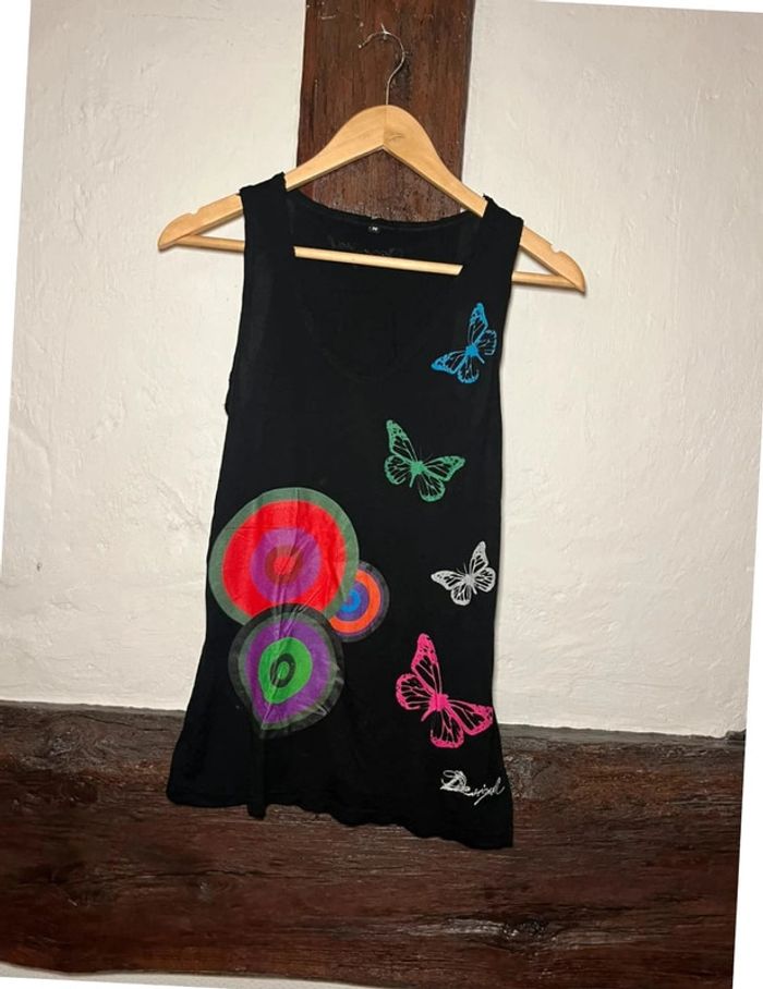 Débardeur noir Desigual taille M - photo numéro 2