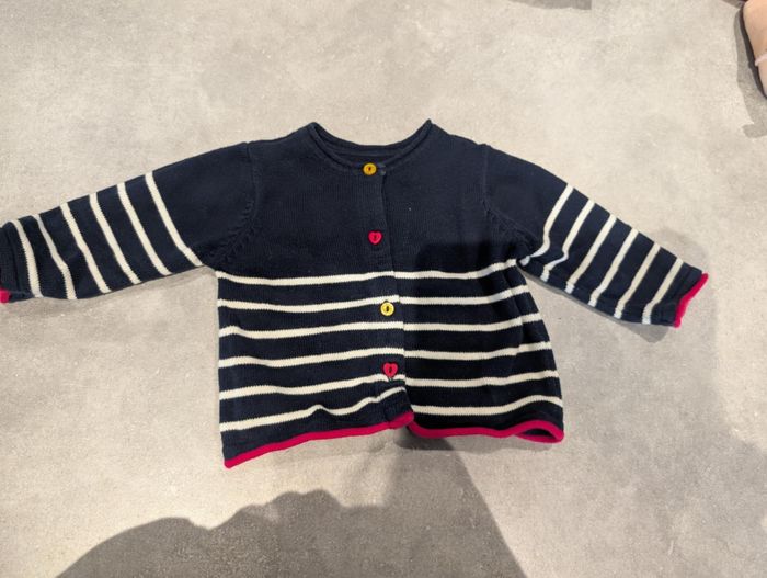 Gilet week-end à la mer 6 mois