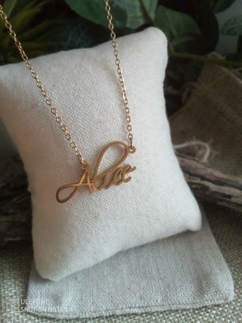 Collier prénom Alice
