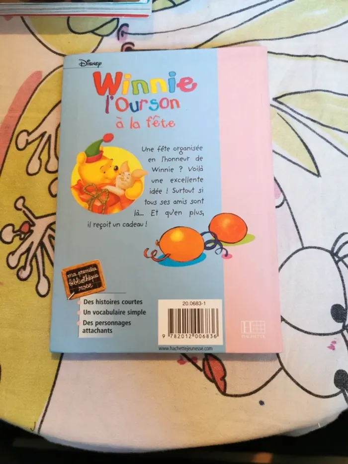 Livre Winnie L'ourson à la fête - photo numéro 2