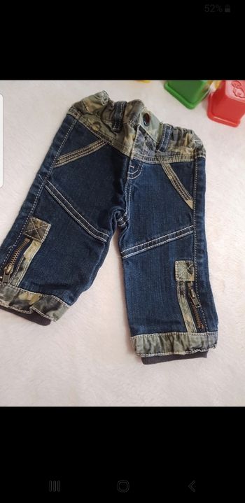 Jean bébé taille 3 mois