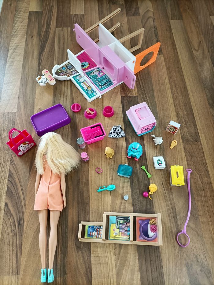 Animalerie Barbie avec mobilier nombreux accessoires et animaux - photo numéro 5