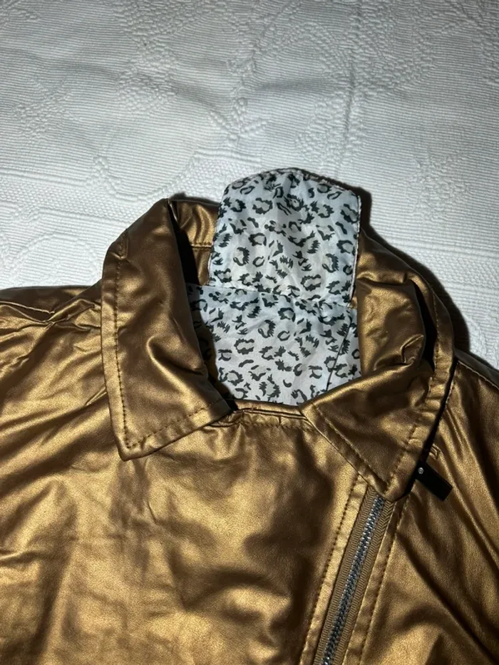 Veste vintage dorée x plains - photo numéro 7