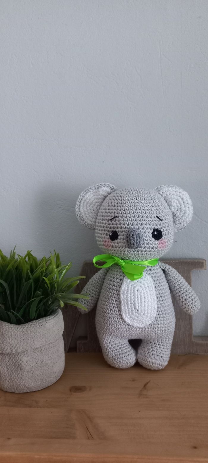 Koala amigurumi doudou au crochet