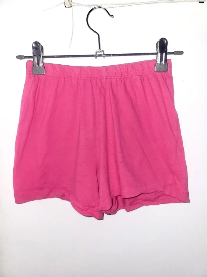 Short rose Tissaia Taille 8 ans