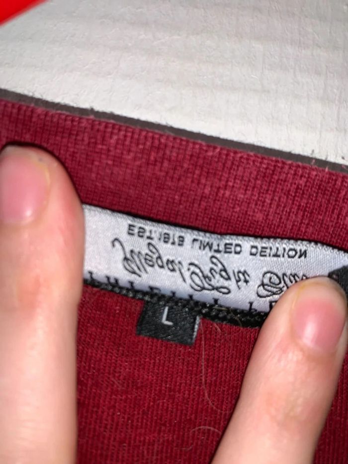 Pull rouge homme taille 40 - photo numéro 3