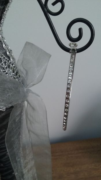 1 boucle d'oreille créole