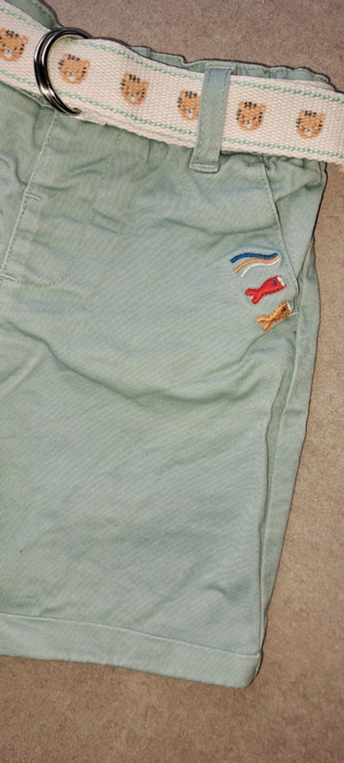 Short bleu Sergent Major 18 mois - photo numéro 3