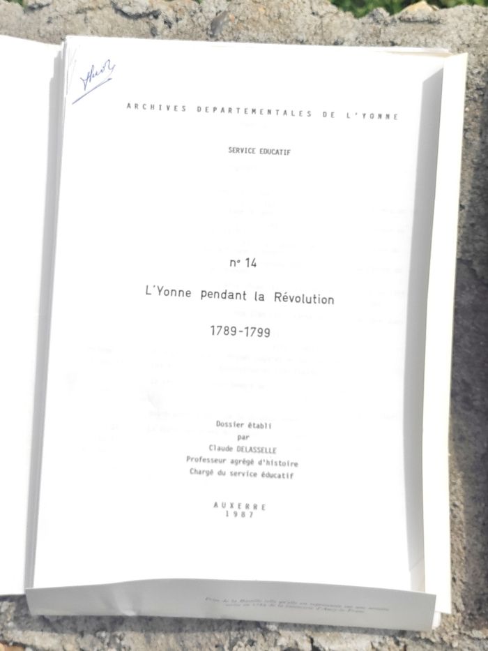 Lot livres rares Yonne et généalogie - photo numéro 2