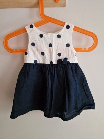 Robe marine kiabi bébé 3 mois