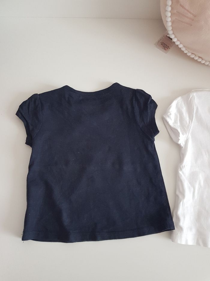 Lot 2 tee-shirt 12m - photo numéro 3