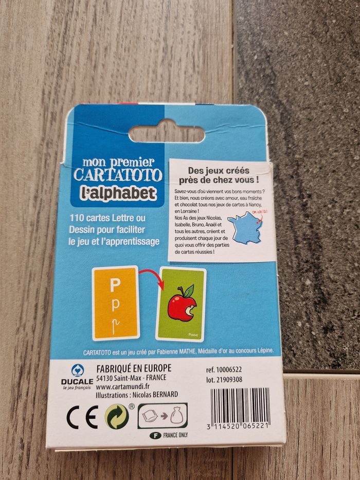 Cartes alphabet - photo numéro 2