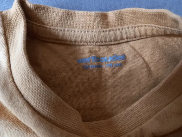 Tee-shirt manches longues - 12 mois - photo numéro 3