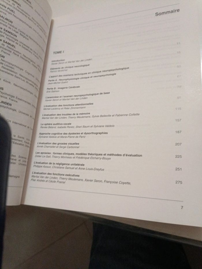 Traité de neuropsychologie clinique - photo numéro 4