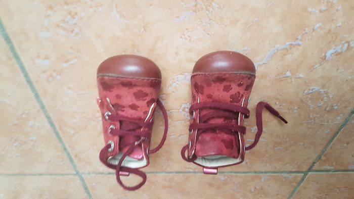 Kickers bébé fille 19 bordeau - photo numéro 2