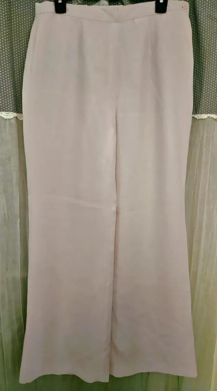 Pantalon rose poudré Votre Mode Taille 44 Neuf - photo numéro 3