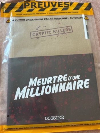 Lot jeux d’enquête 