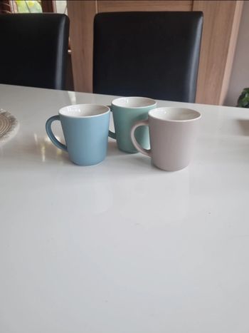 Lot de 3 tasses 