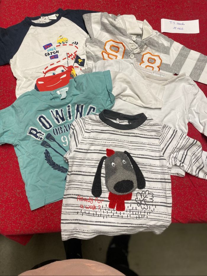 T-shirt 12 mois manche longue - photo numéro 2