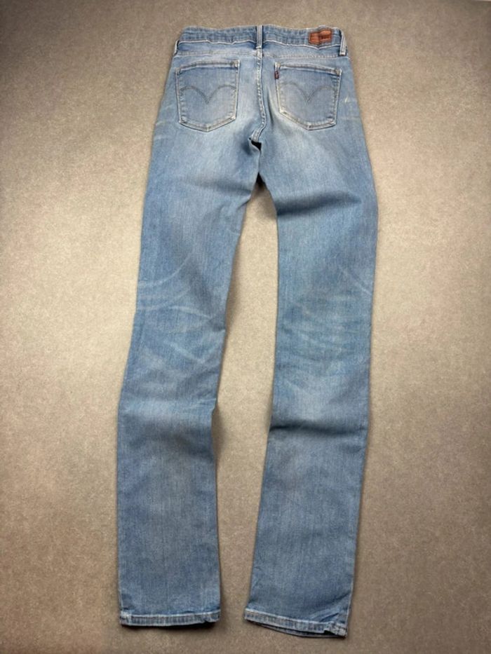 Jean pantalon coupe slim levis bleu taille 26 - photo numéro 4