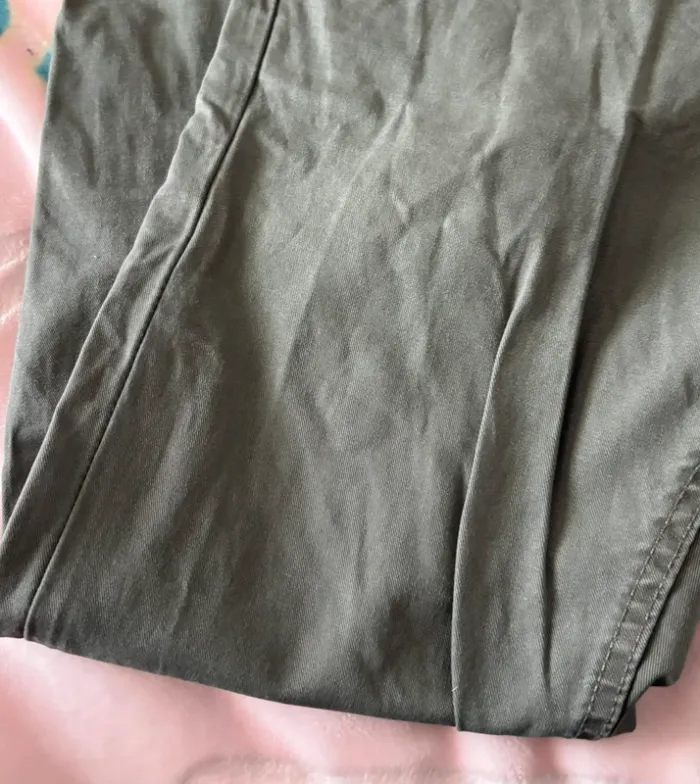 Jeans vert Zara - photo numéro 4