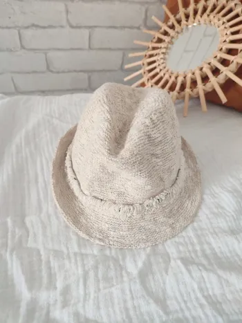 Chapeau Zara 52 cm – Crème/Beige