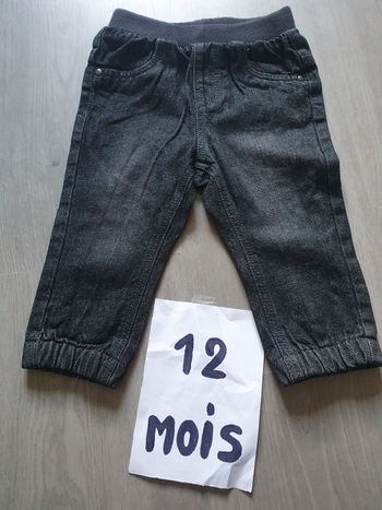 Pantalon jeans 12mois garçon