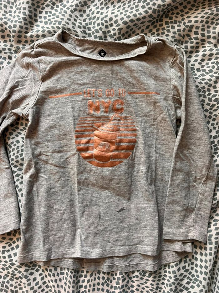 T-shirt New York, marque Z génération taille 6 ans